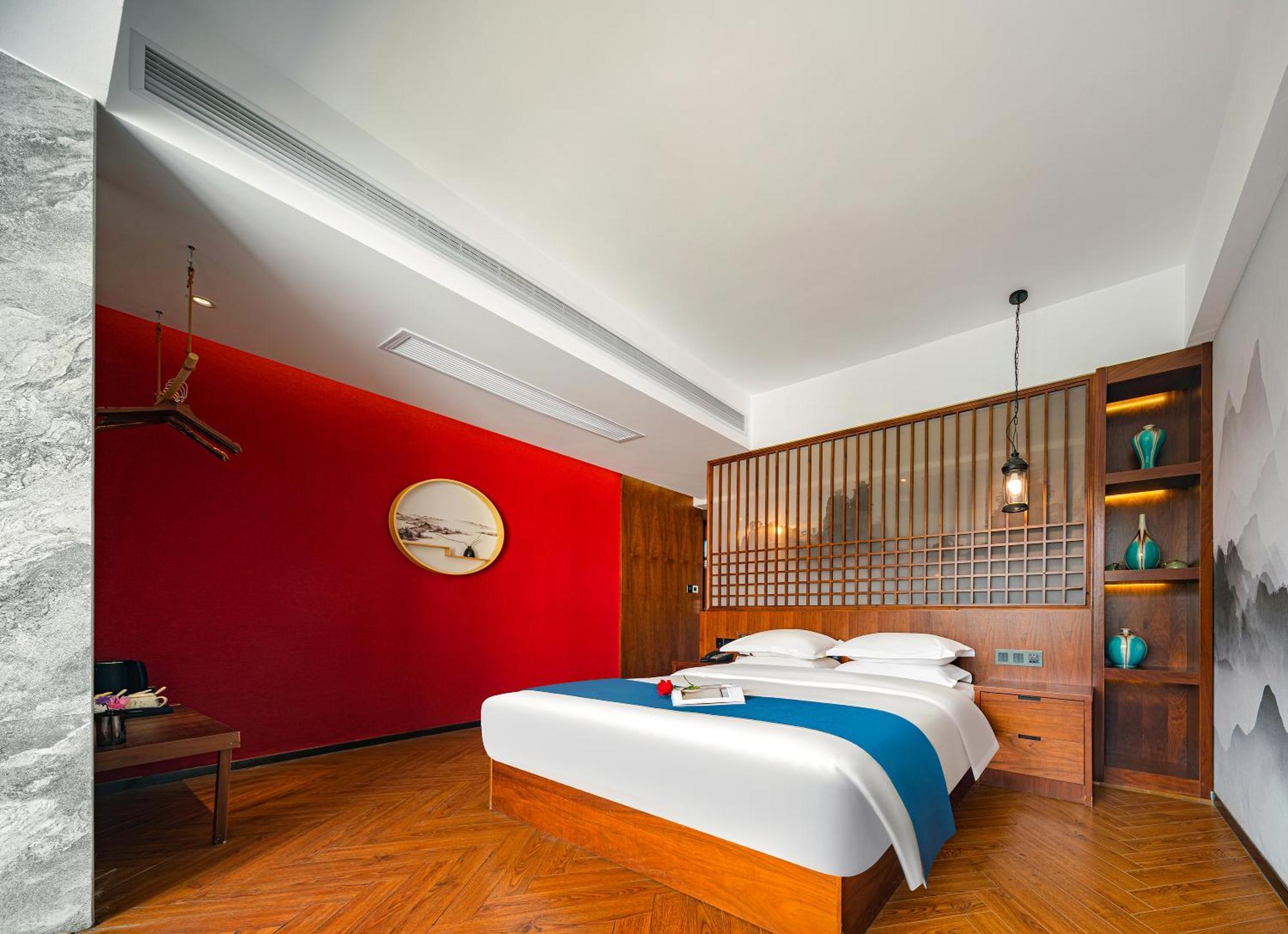 Hotel 張家界武陵源北岸輕奢客棧 森林公園店 Zhangjiajie Zewnętrze zdjęcie