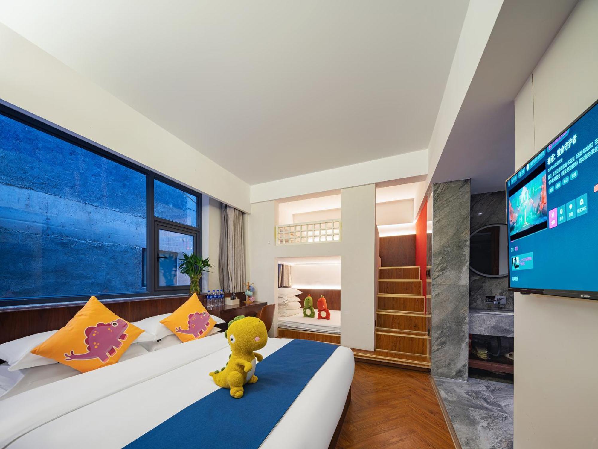 Hotel 張家界武陵源北岸輕奢客棧 森林公園店 Zhangjiajie Zewnętrze zdjęcie